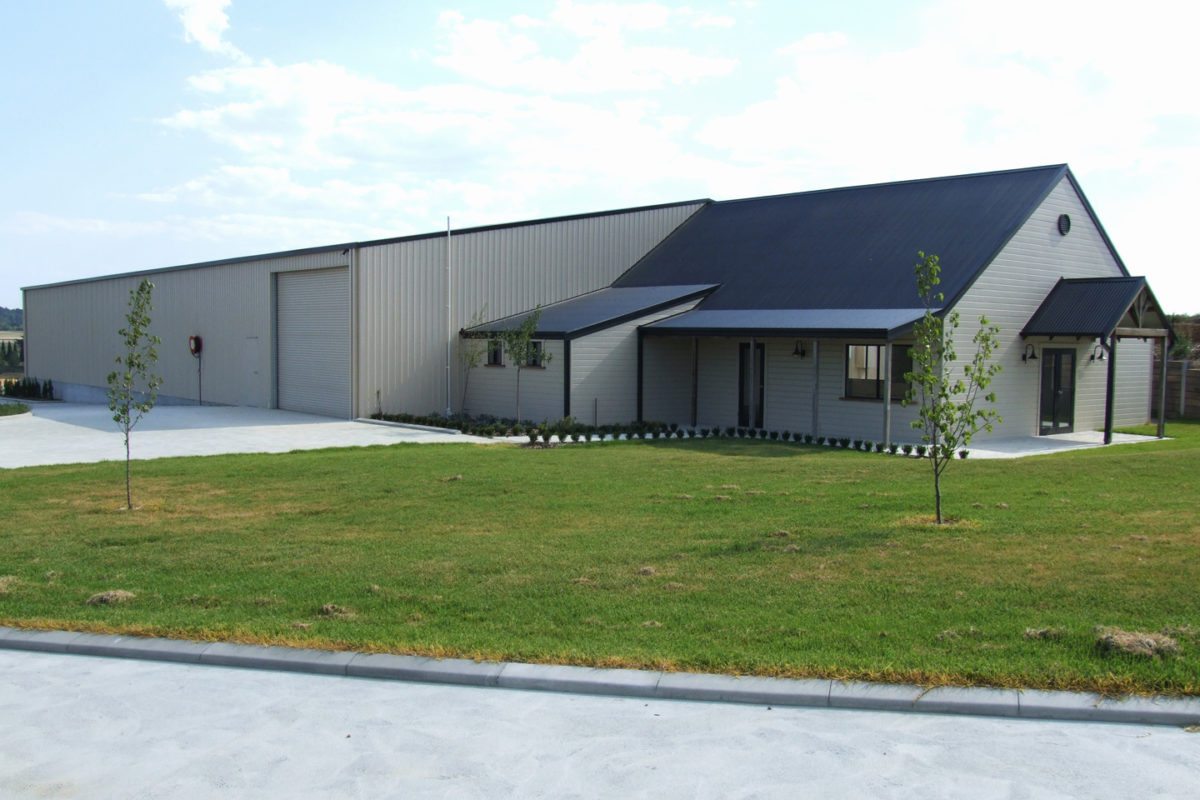 Commercial sheds