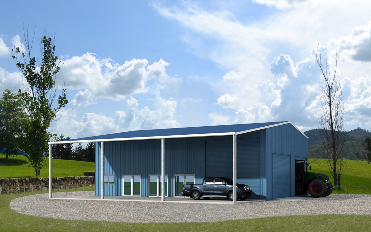 Rural storage with office